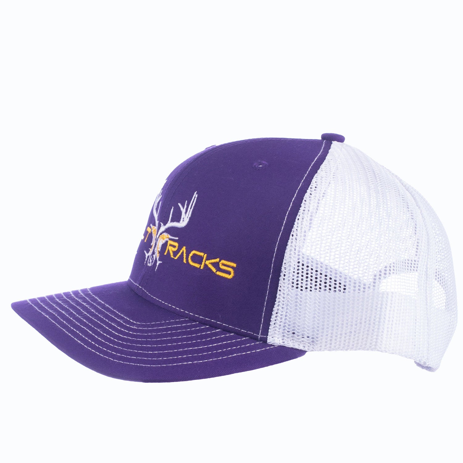 Purple/White Cap