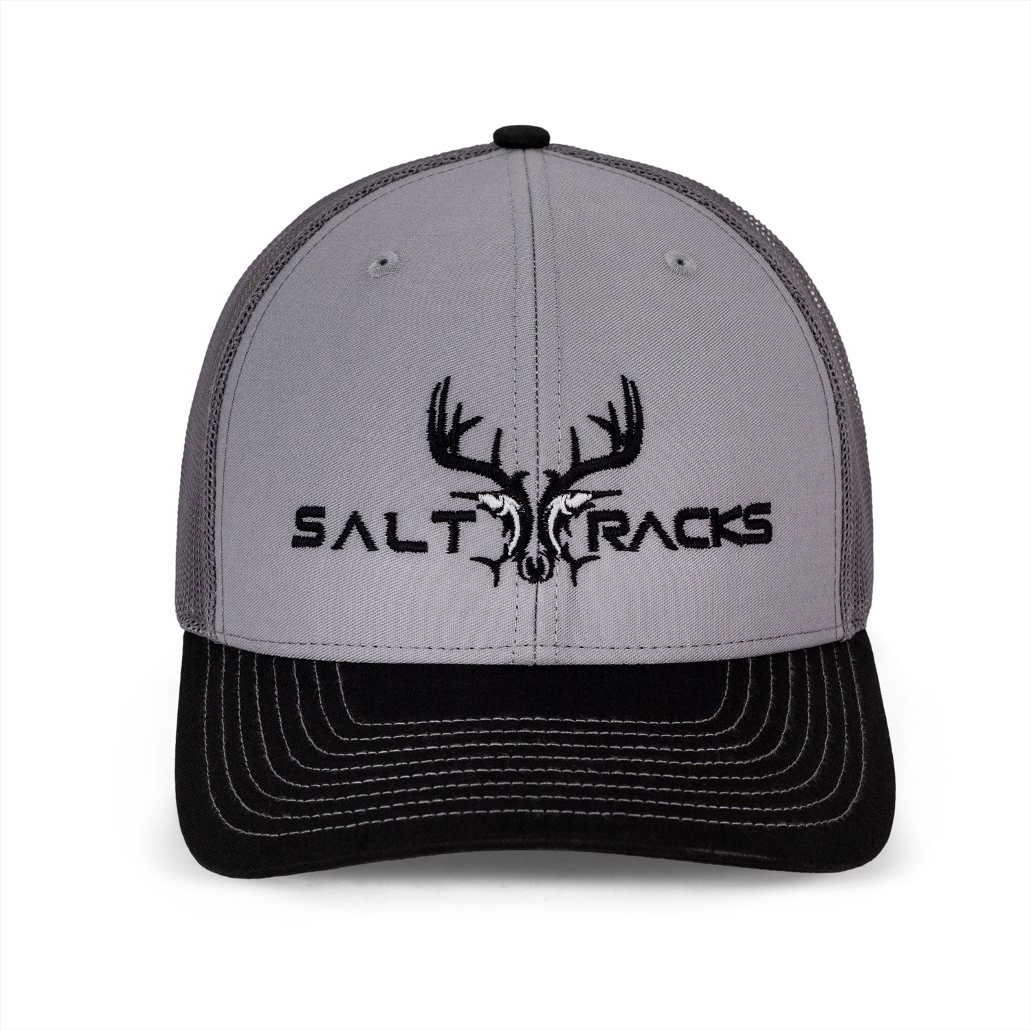 Salt Life Rod & Gun Club Trucker Hat Grey Camo / One Size