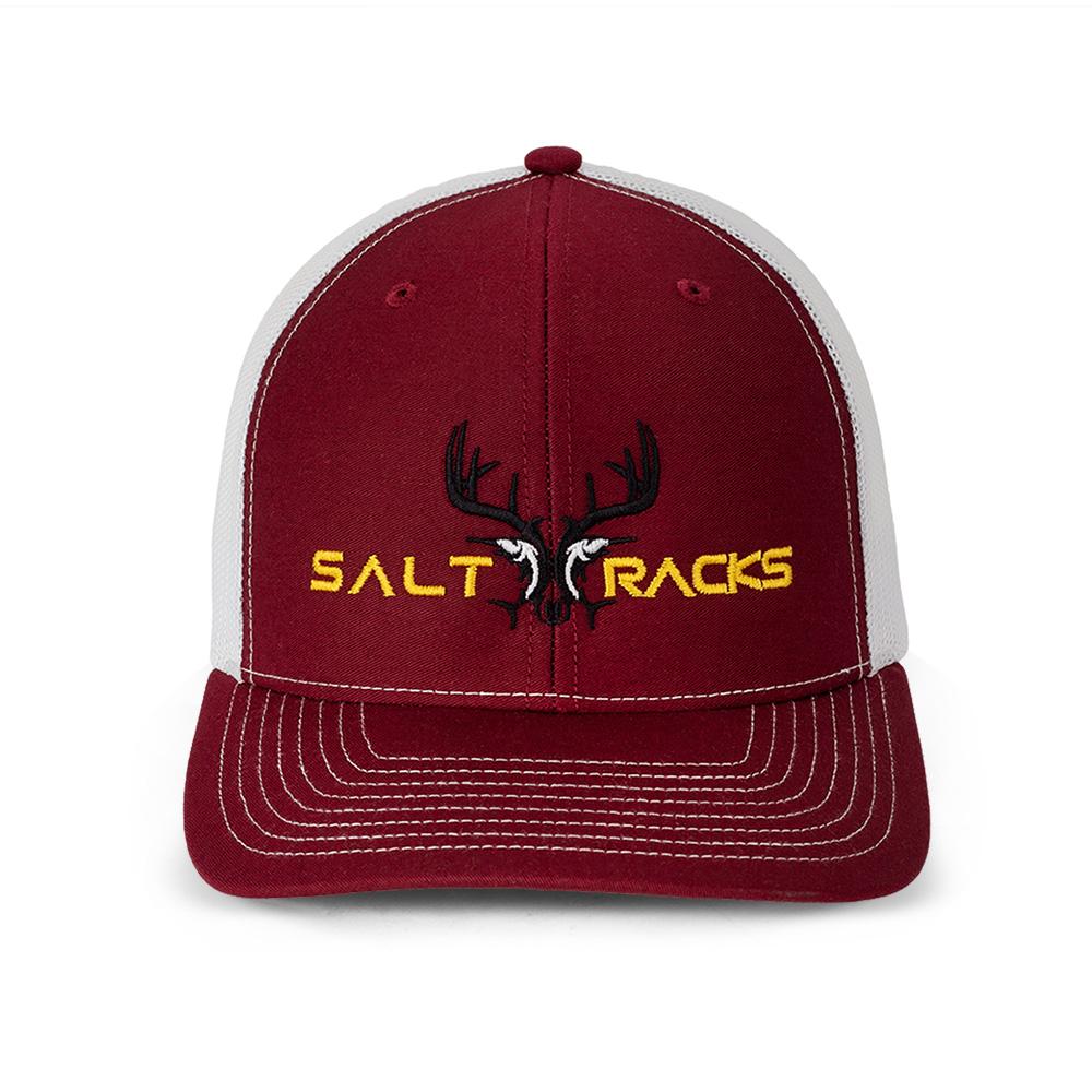 Trucker - Cardinal/White Headwear Salt Racks 