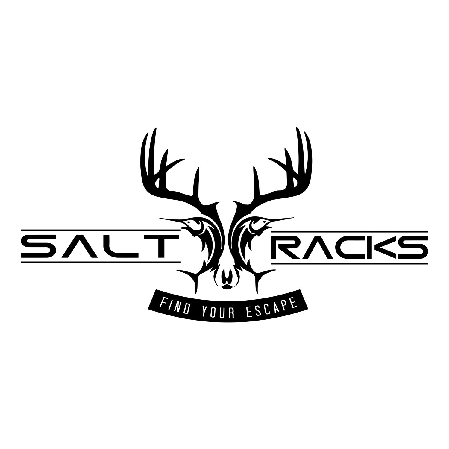 Salt Racks Window Sticker