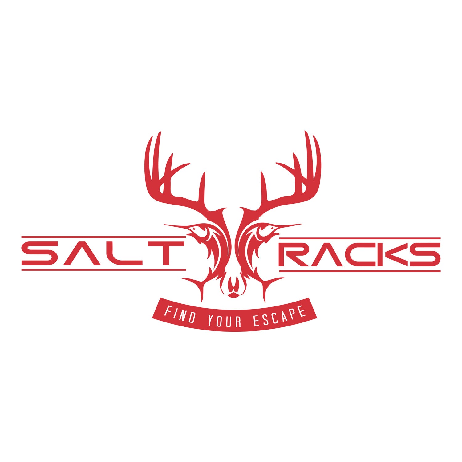 Salt Racks Window Sticker